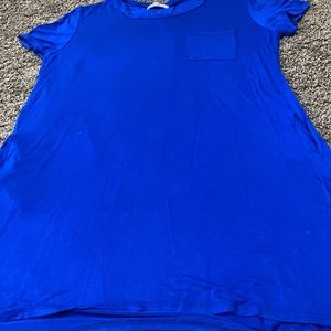 3/$30 Royal blue tee shirt dress.